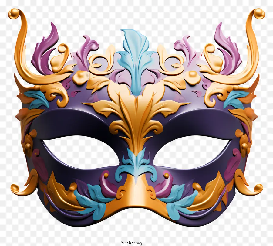 Topeng Masquerade Cat Warna，Masker PNG