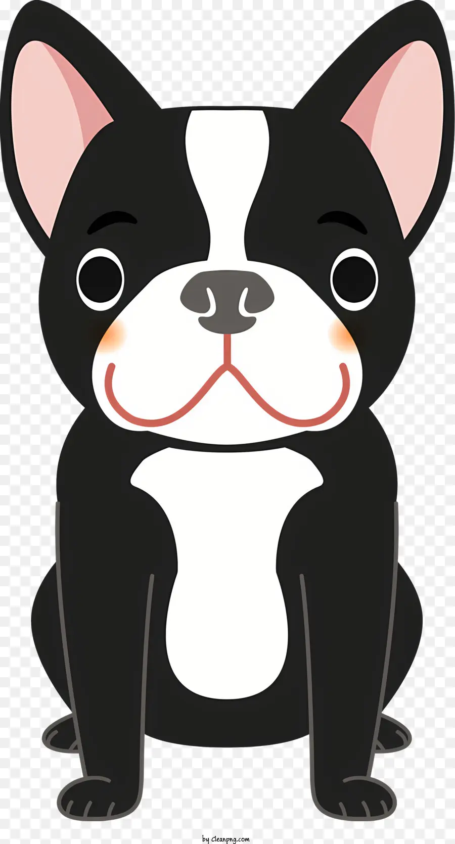 Kartun Anjing，Kartun Bulldog Prancis PNG