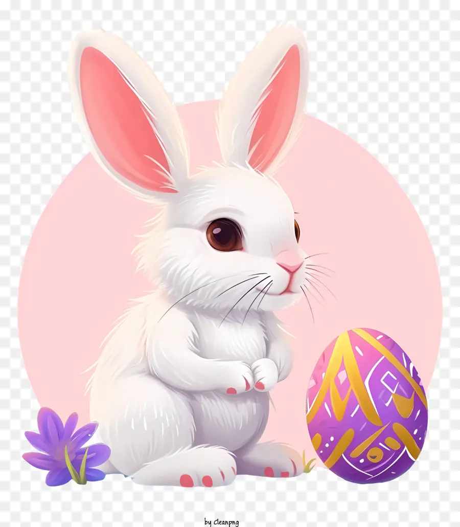 Ikon Kelinci Paskah，Kelinci Putih PNG