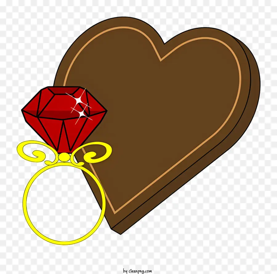 Ikon，Hati Dan Cincin PNG