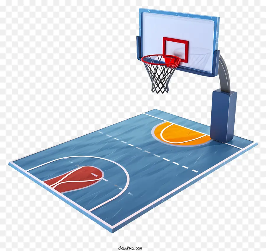 Lapangan Basket Kartun 3d，Basket PNG