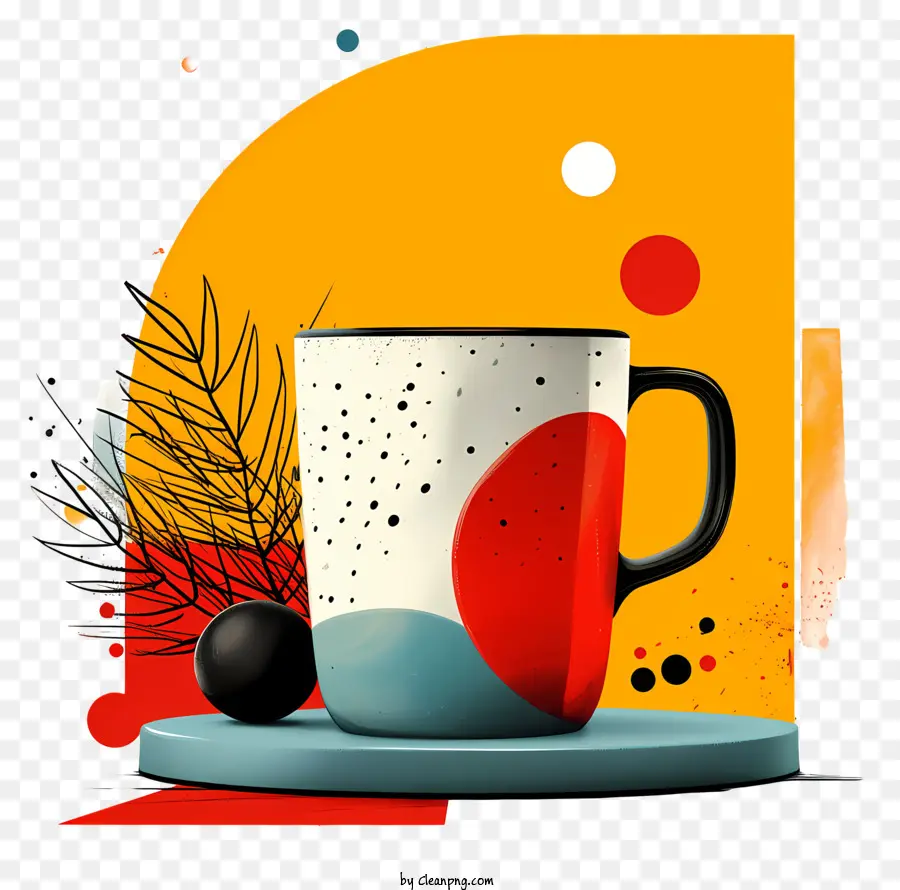 Cangkir Kopi，Mug Modern PNG