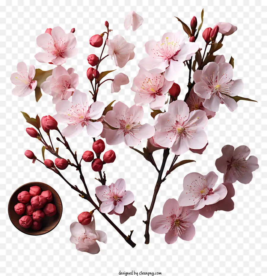 Sakura，Pink Blossom PNG