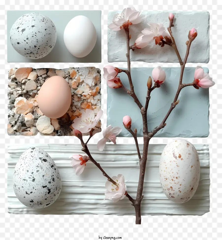 Telur Paskah，Karangan PNG