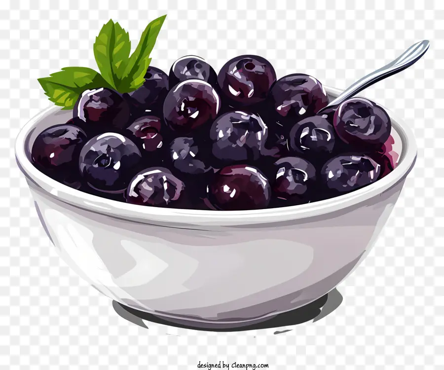 Kolak Buah Beri，Semangkuk Berry PNG