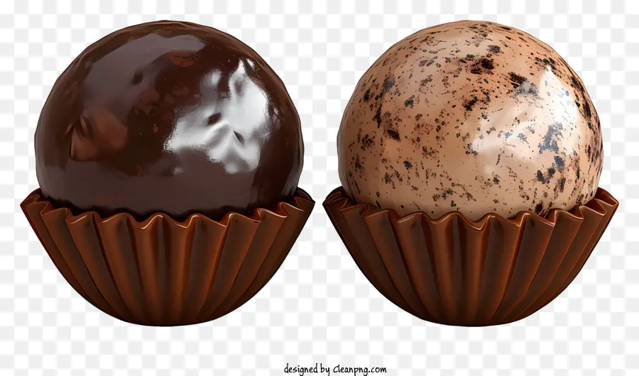 Bola Cokelat Yang Realistis，Telur Cokelat PNG