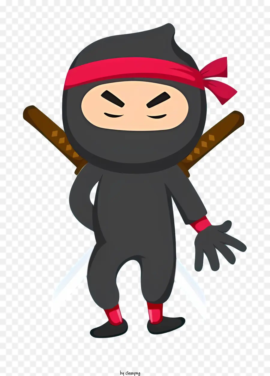 Lego Ninja，Ninja Hitam PNG