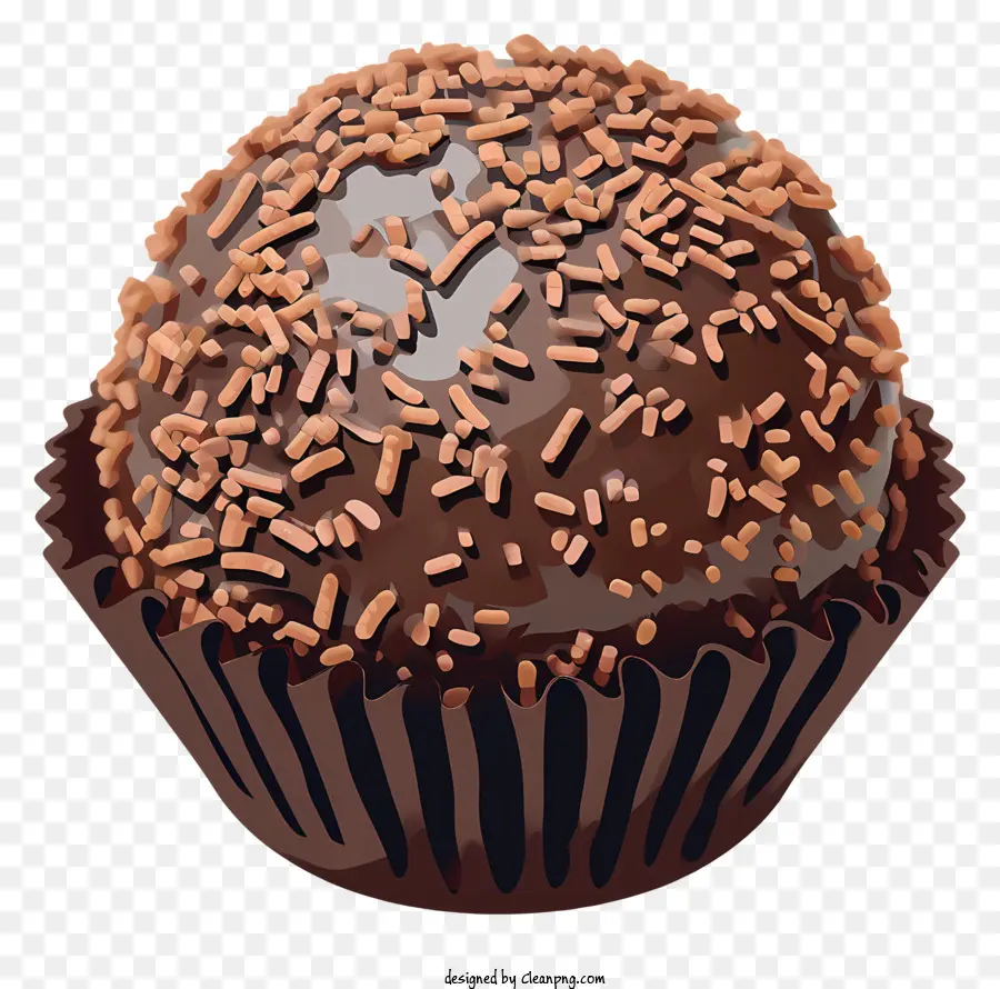 Brigadeiro Datar，Truffle Coklat PNG