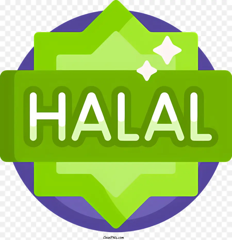 Logo Halal，Logo Hijau PNG