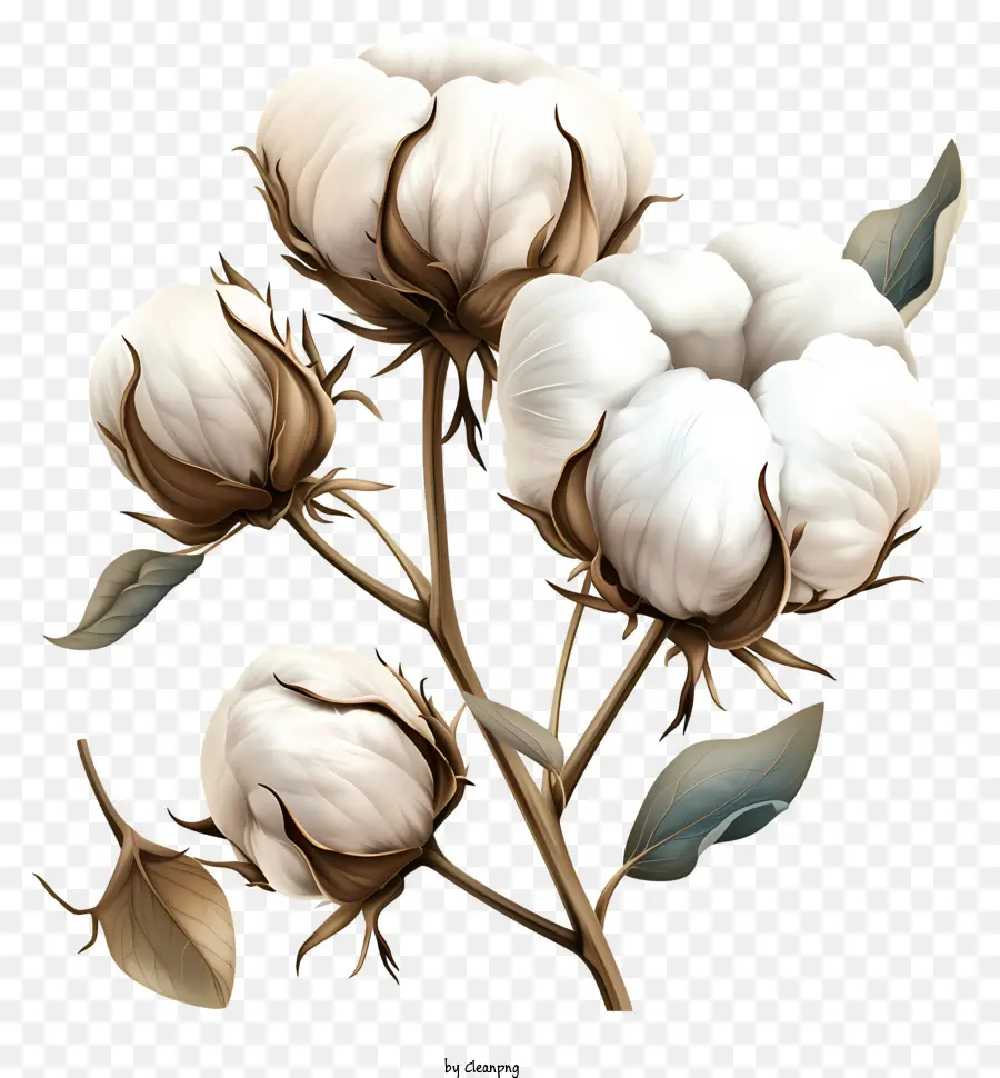 Bunga Kapas，Bunga Kapas Putih PNG