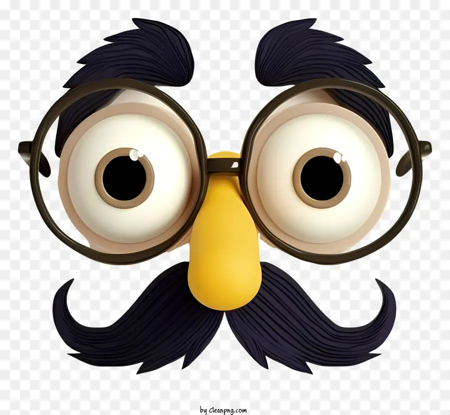 Kacamata Hidung Groucho Lucu，Karakter Kartun PNG