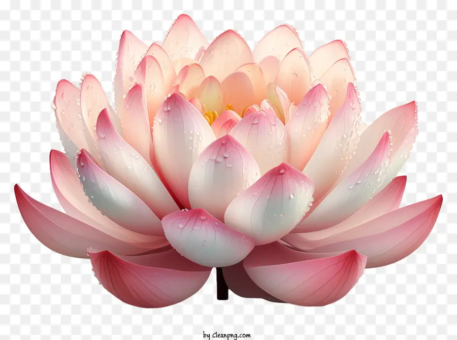 Bunga Lotus Pastel，Bunga Teratai Merah Muda PNG