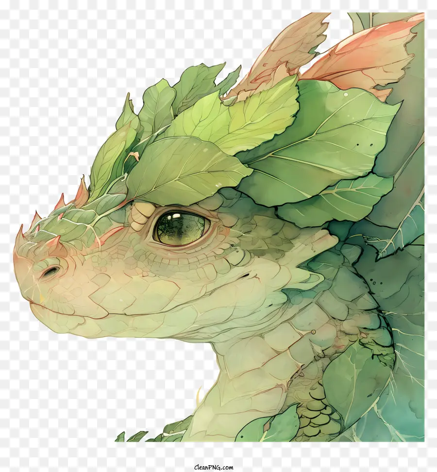 Green Dragon，Naga Dengan Mata Besar PNG