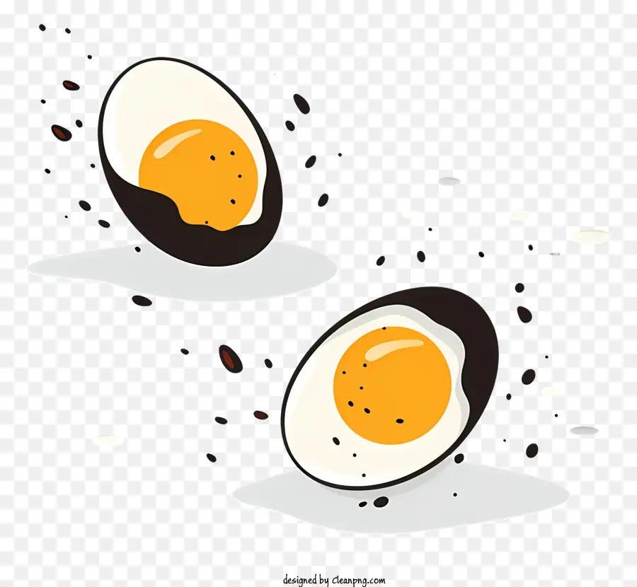 Telur Rebus，Kuning Telur PNG