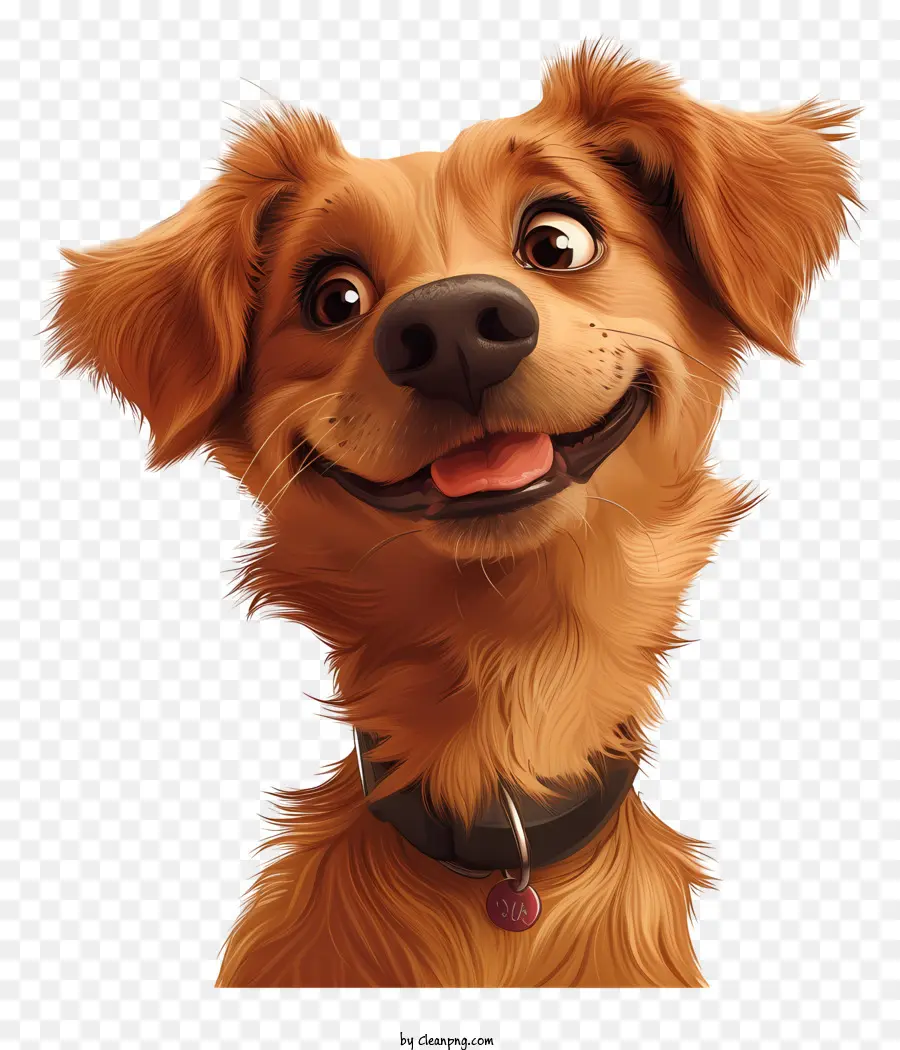 Kartun Anjing，Anjing Coklat PNG