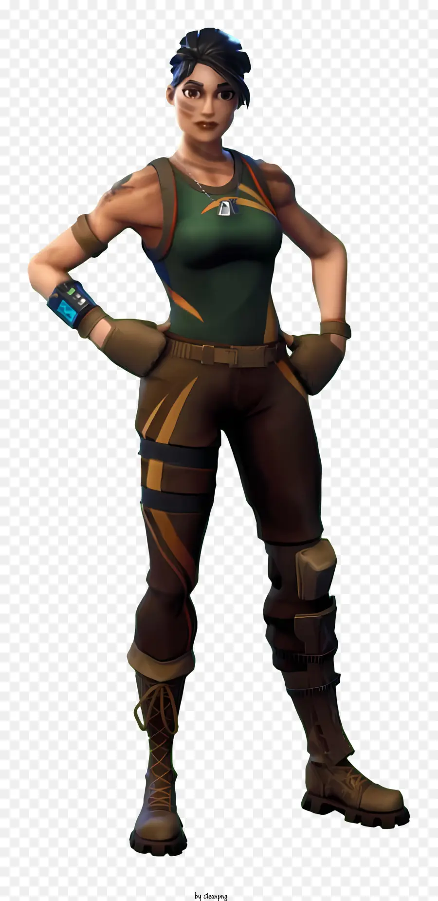 Fortnite，Prajurit Wanita PNG