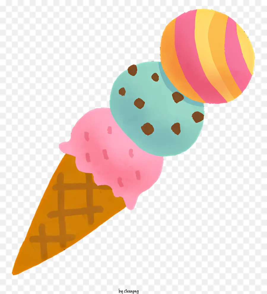 Es Krim，Kerucut Es Krim PNG