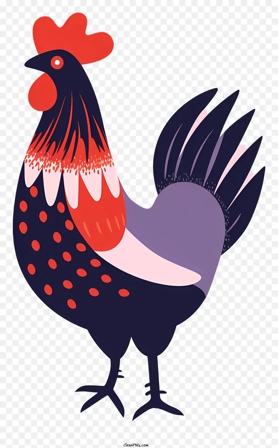 Ayam，Hitam Dan Ayam Putih PNG