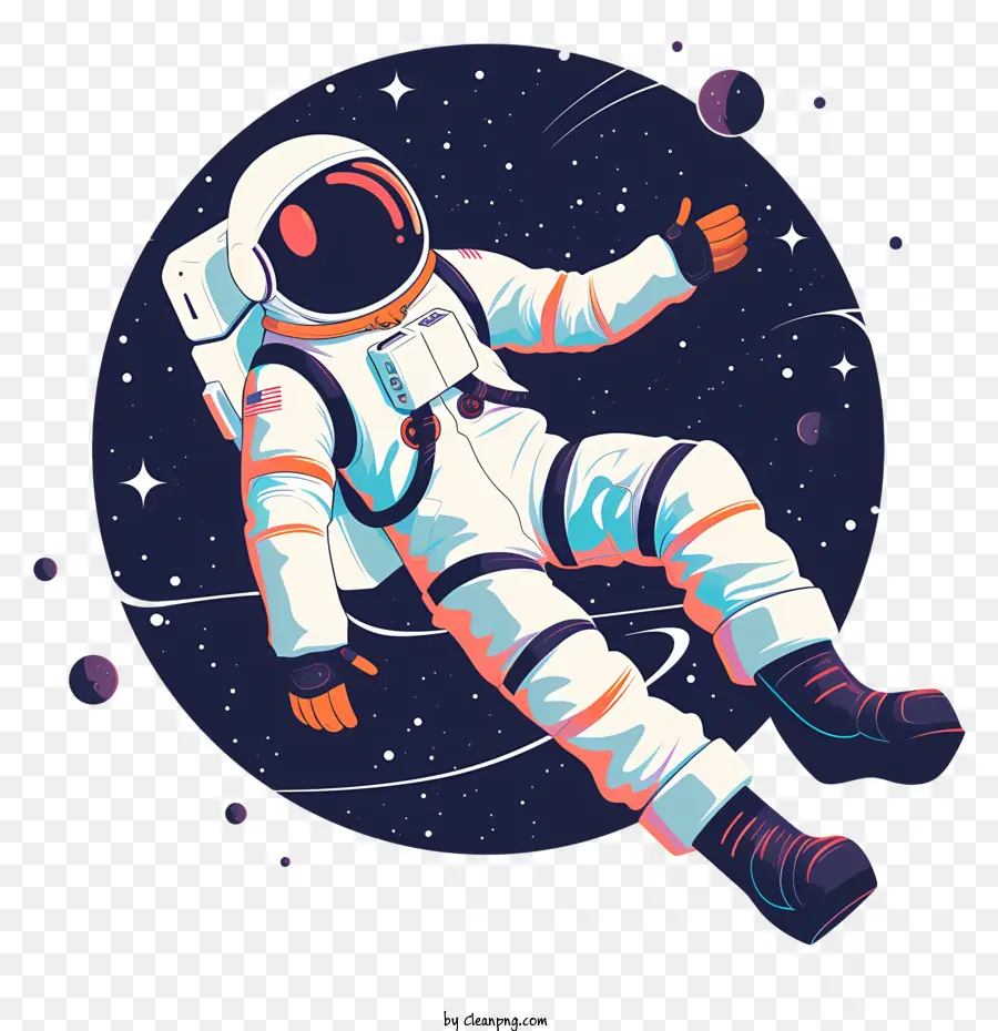 Ruang Mengambang Astronot，Astronot PNG