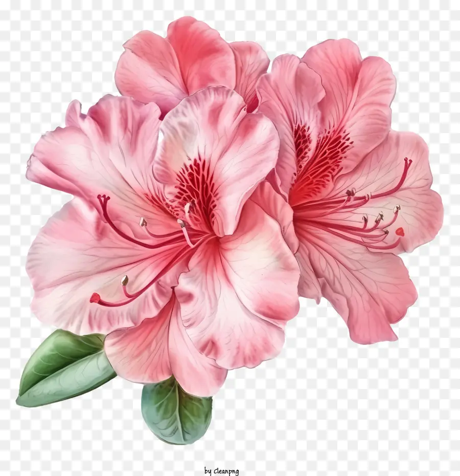 Bunga Azalea Yang Elegan Realistis，Bunga Azalea PNG