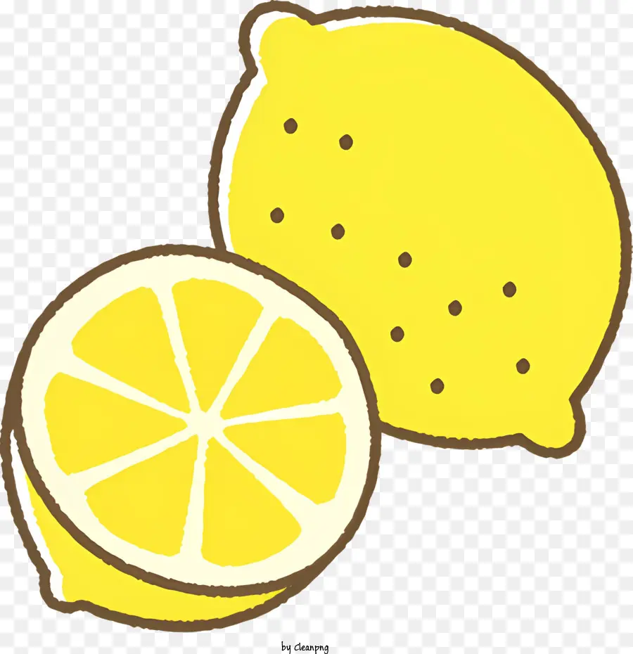 Jeruk Nipis，Lemon Kuning PNG