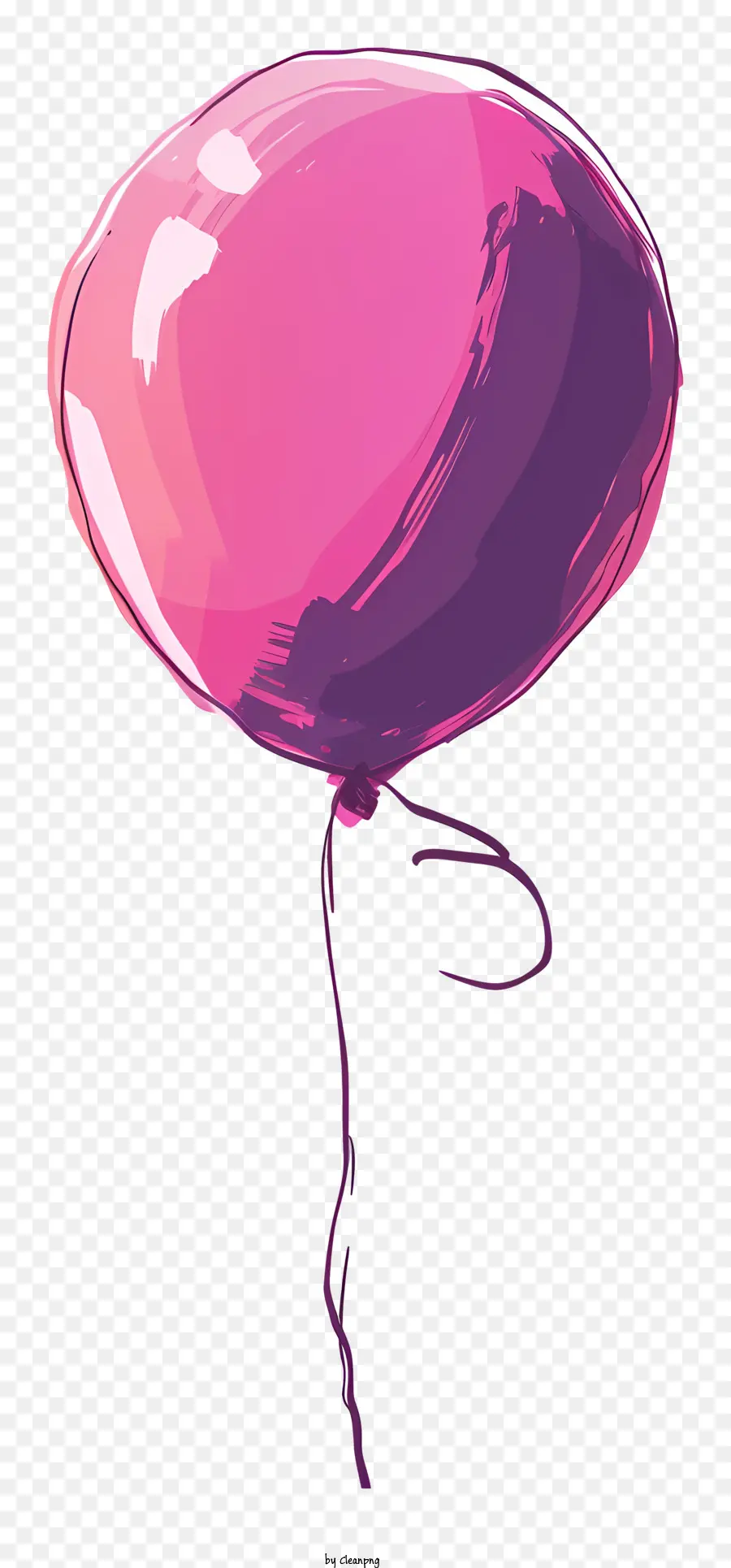 Balon，Balon Merah Muda PNG