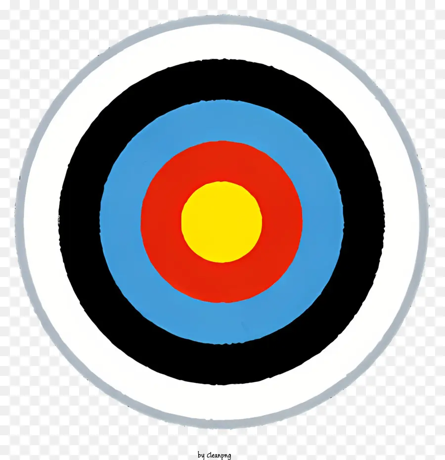 Elemen Olahraga，Target Bullseye PNG