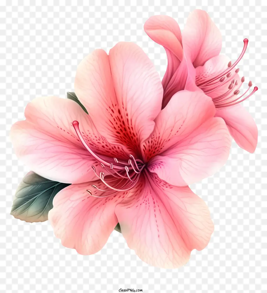 Ikon Bunga Azalea Yang Elegan，Bunga Kembang Sepatu PNG