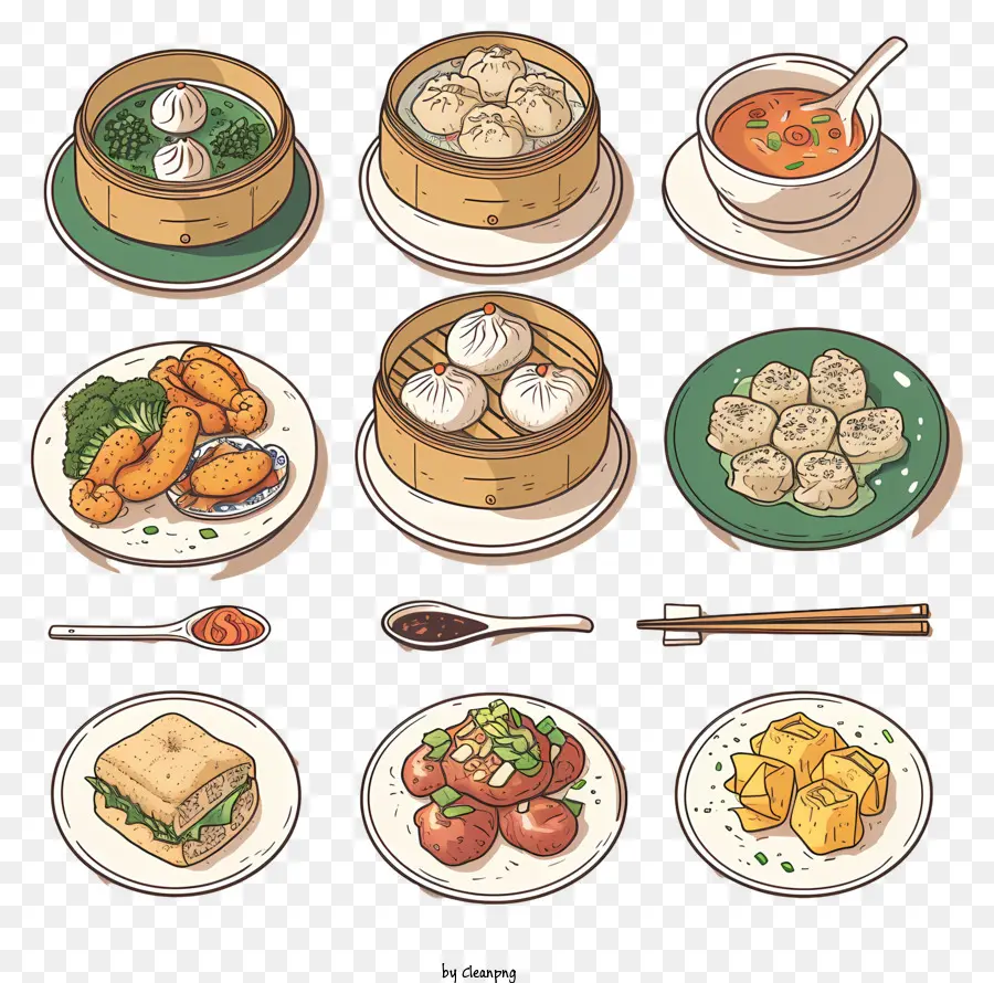 Makanan Cina，Dim Sum PNG