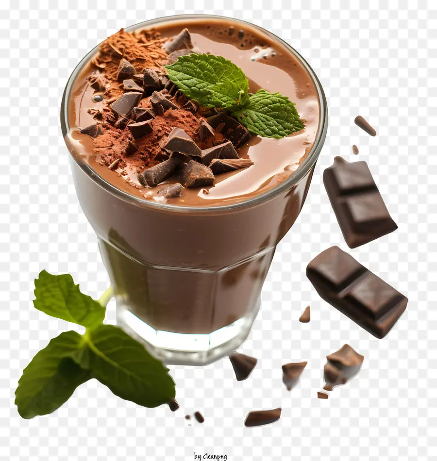 Hari Cokelat Mint，Mousse Coklat PNG