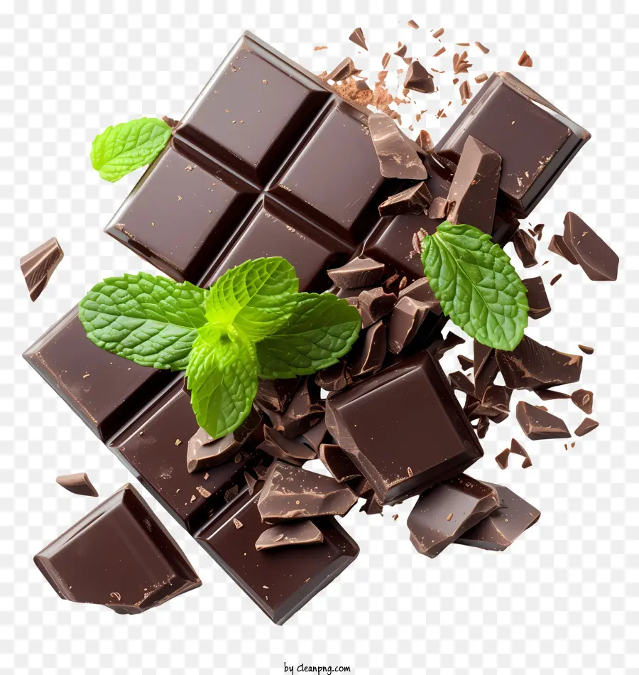 Chocolate Mint Hari，Cokelat PNG
