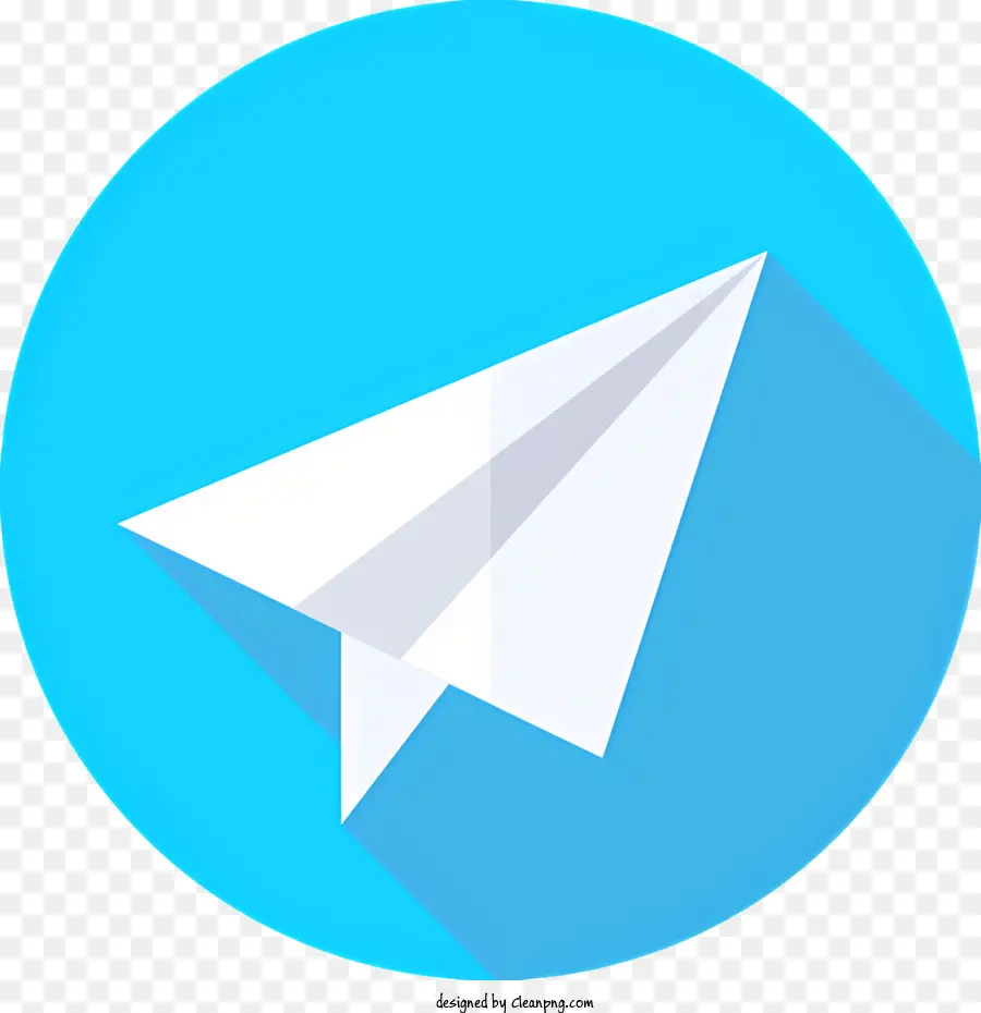 Logo Telegram，Pesawat Kertas PNG