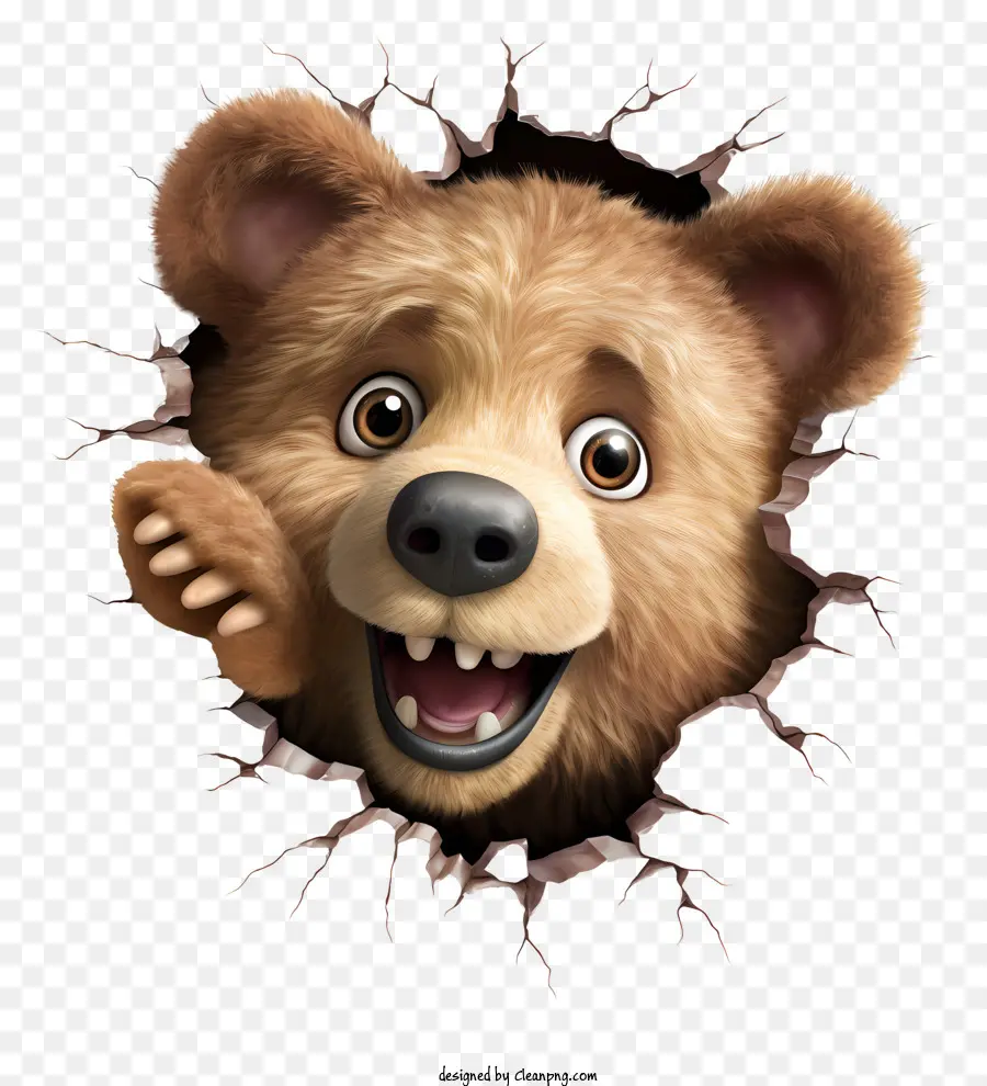 Beruang Lucu，Beruang Coklat PNG