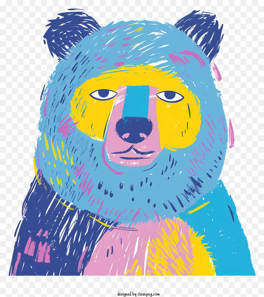 Beruang Biru，Beruang PNG