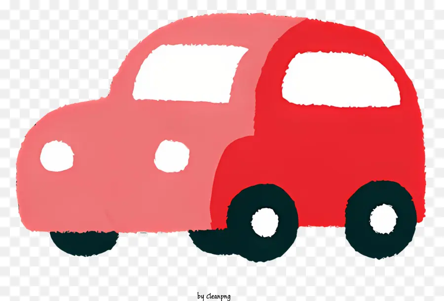 Mainan Elemen，Mobil Merah PNG