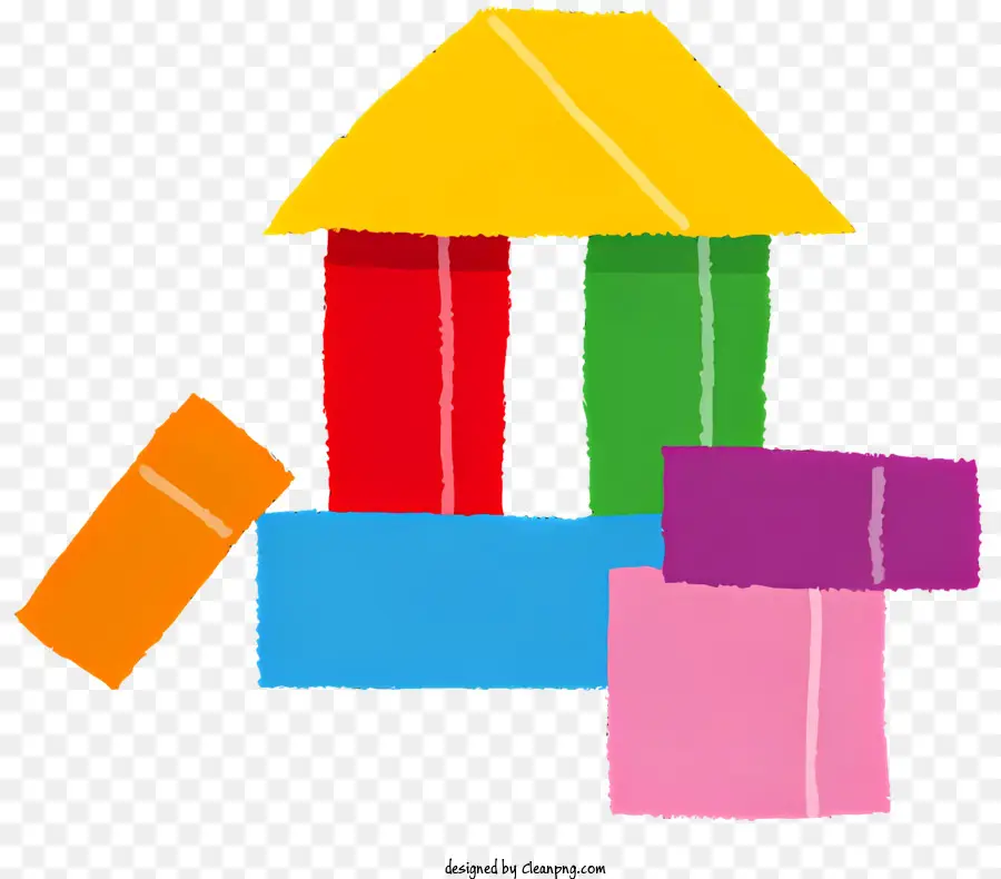 Mainan Elemen，Struktur Warna Warni PNG