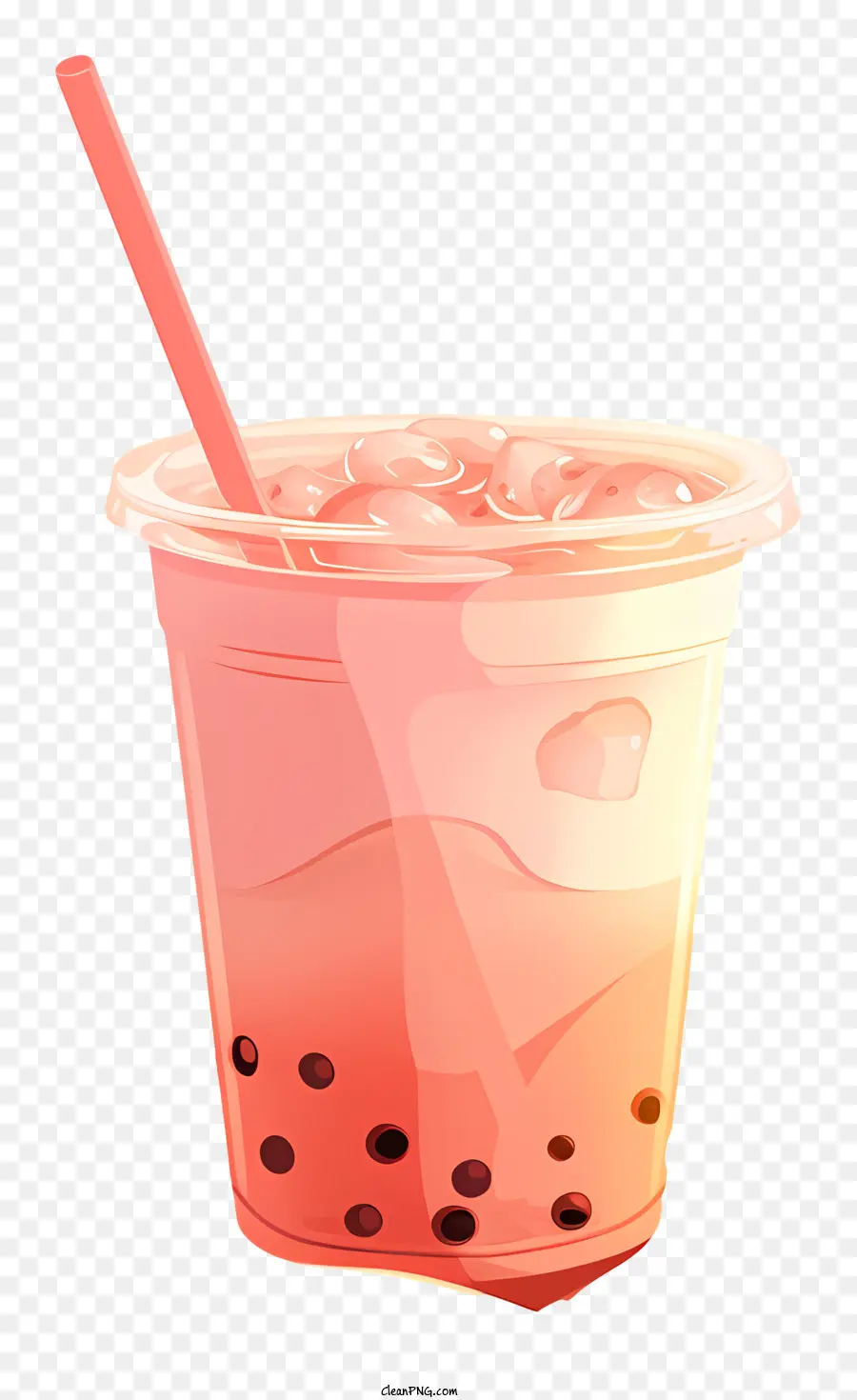 Minuman，Teh Gelembung PNG