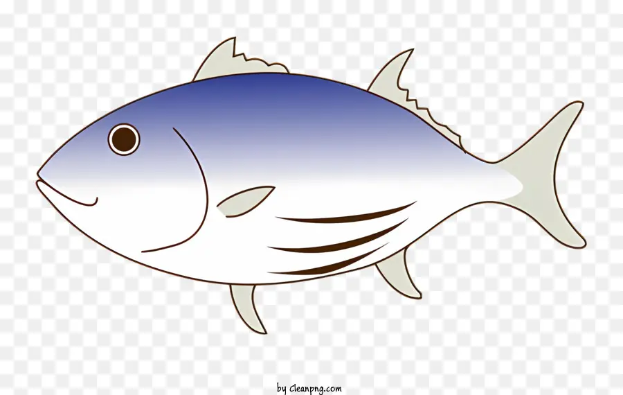 Ikan，Ikan Biru PNG