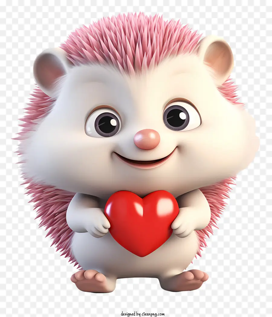 Hedgehog Valentine，Lucu Landak PNG