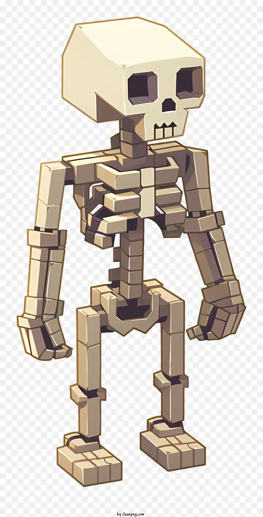 Minecraft，Blokir Kerangka PNG