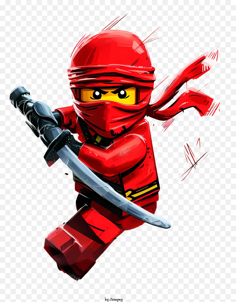 Ninjago，Ninja Merah PNG