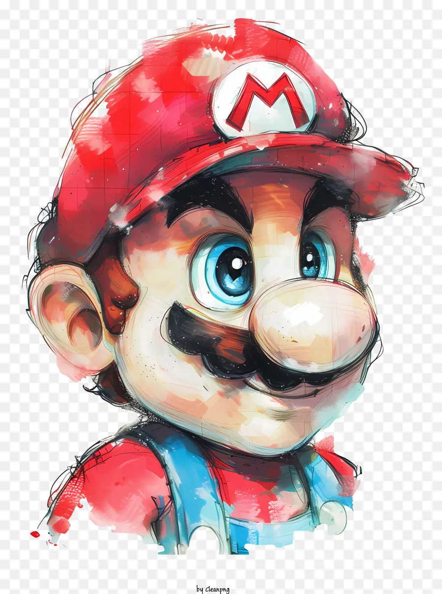 Mario，Kemeja Biru PNG