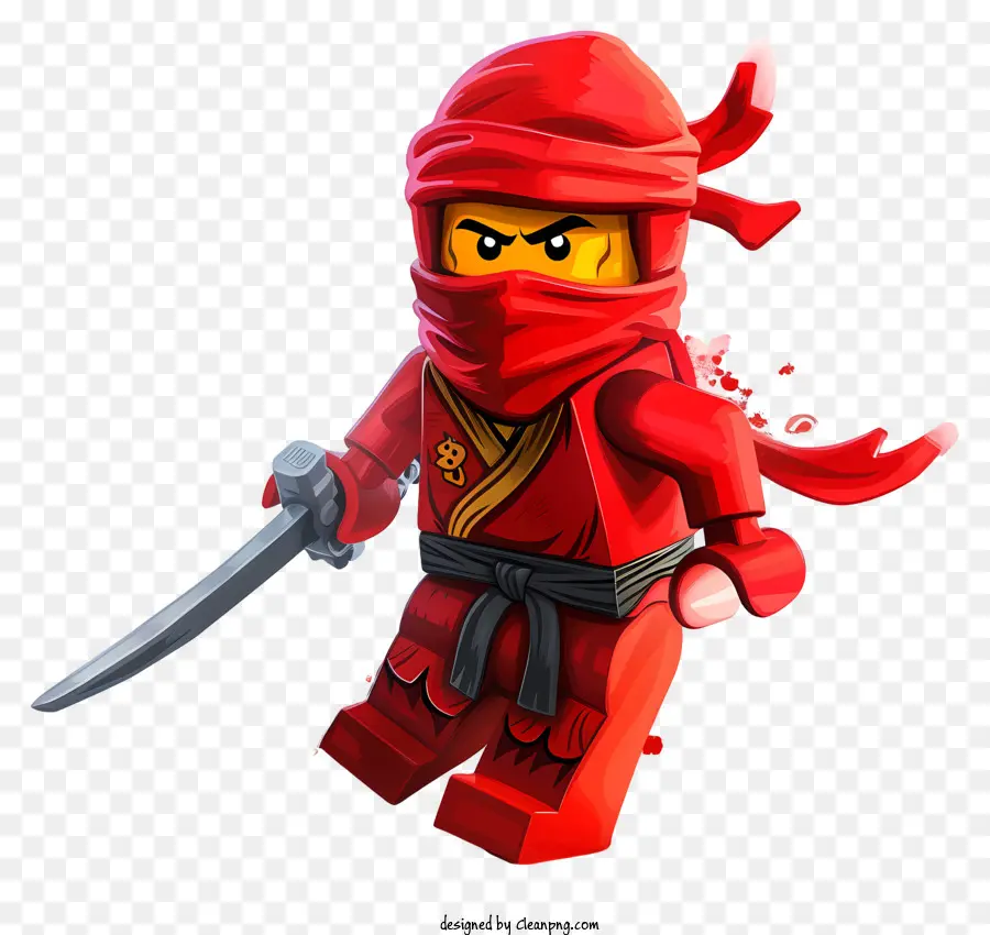 Ninjago，Ninja Merah PNG