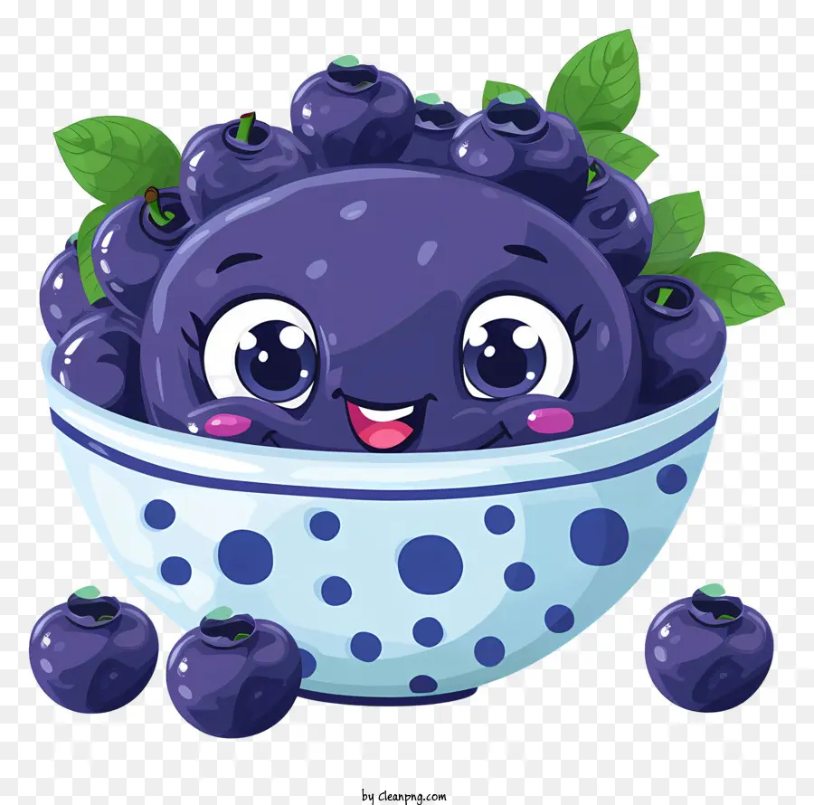 Blueberry，Karakter Kartun PNG