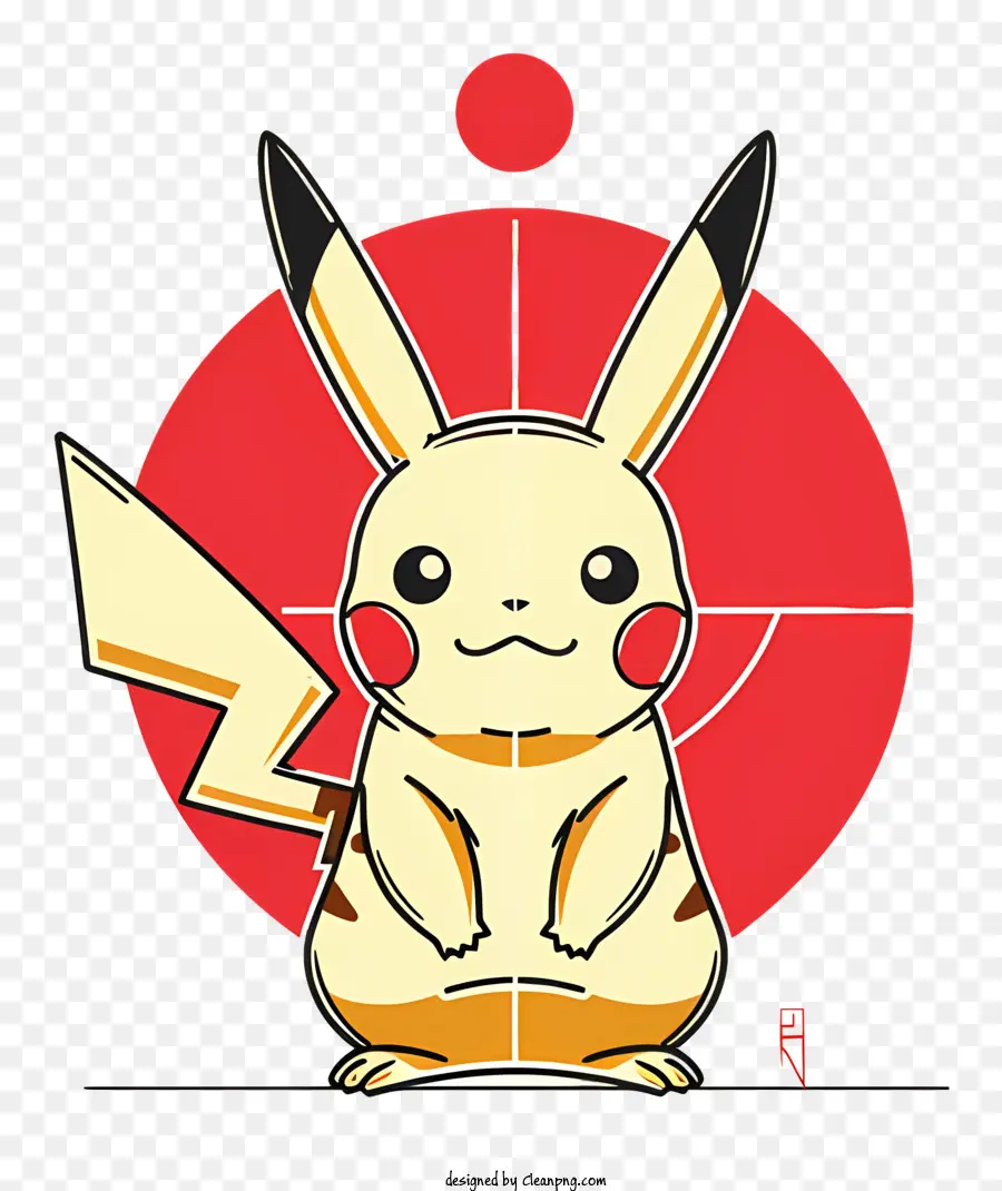 Pikachu，Pikachu Kuning PNG