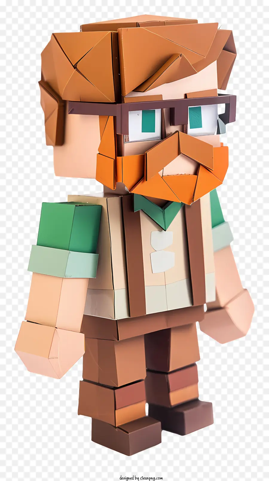 Minecraft，Gambar Kerajinan Kertas PNG