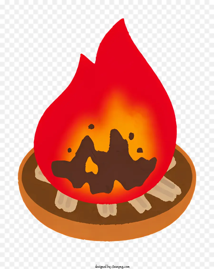 Api Unggun，Api Panas PNG