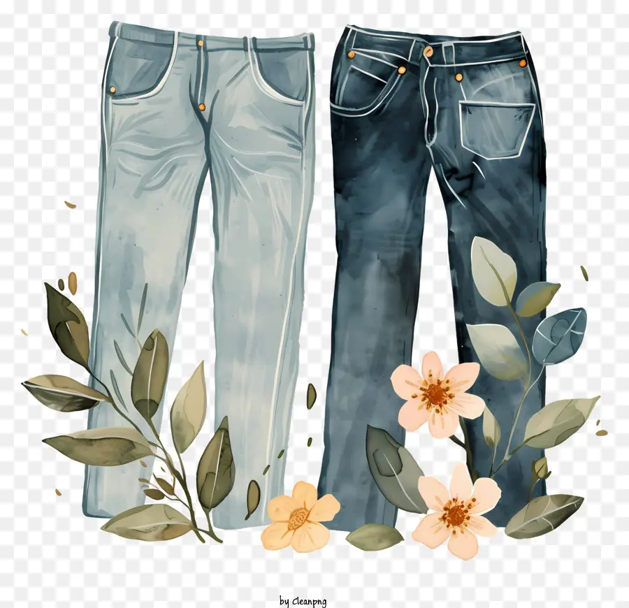 Jeans，Celana PNG