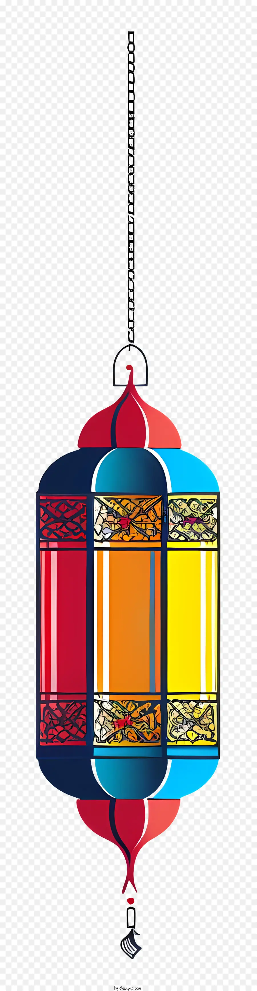 Lampu Islam，Warna Warni Lampion PNG