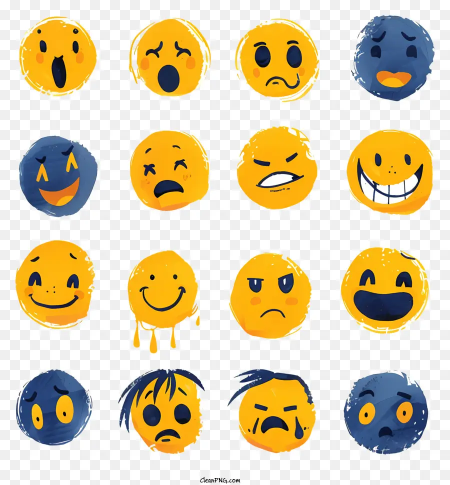 Emotes，Wajah Smiley PNG